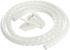 PRIZE Kabelskjuler hvit Ø20 mm x 1,5 meter - | Eloppheng & -Feste
