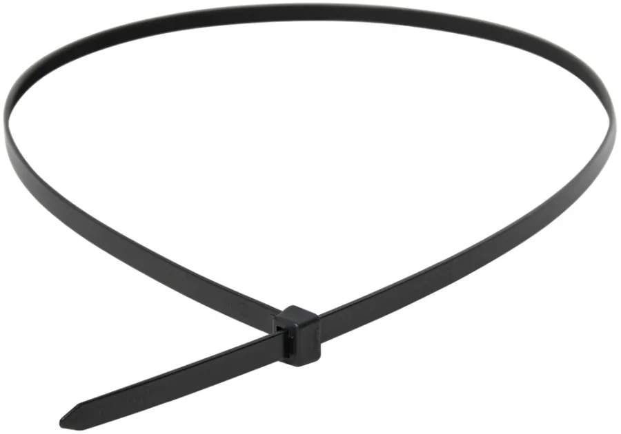 Kabelstrips 750 mm svart 50 stk. | Eloppheng & -Feste