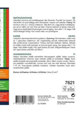 Weibulls Karse stor pose | Frø