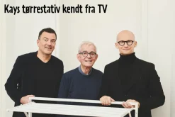 Kay vegghengt tørkestativ 100 x 61 x 68 cm - svart | Tørkestativer