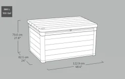 Keter putekasse Denali - 380 liter | Putekasser