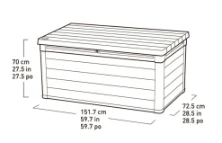 Keter putekasse Denali - 570 liter | Putekasser