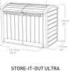 Keter Store-It-Out Ultra oppbevaringsbod 2000 liter | Redskapsboder