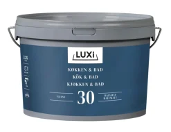 Luxi Kjøkken & Bad 30 veggmaling 2,25 liter - | Veggmaling