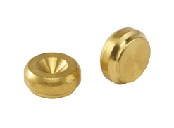 Klemring plugger 15 mm 2 stk. | Messing