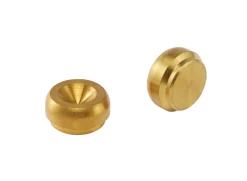 Klemring plugger 12 mm 2 stk. | Messing