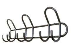 Home it Knaggrekke P-3 svart 40 cm | Knagger & Knaggrekker
