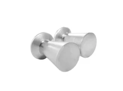 Home it Knott trapez 13 mm matt krom - 2 stk. | Grep & Hengsler