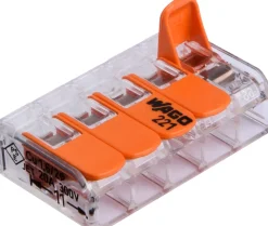 Koblingsklemme 4 mm² - 5-pk. | Eloppheng & -Feste