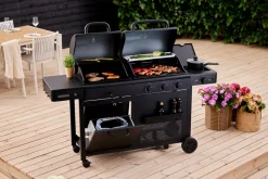 Grillexpert Kombigrill til gass og kull - ® | Gassgrill