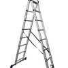 Silkeborg Stigefabrik Kombistige i aluminium - 3,4 meter | Stiger