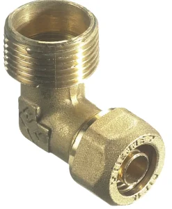 Kompresjonsvinkel 15 mm x 3/4" | Rørkoblinger