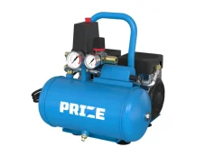 PRIZE Kompressor stillegående 0,75 hk og 6 liters tank - | Kompressor