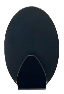 Home it Krok selvklebende 37 mm svart 3 stk. | Knagger & Knaggrekker