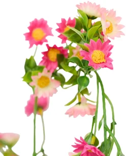 Kunstig blomsterranke rosa 210 cm | Kunstige Planter