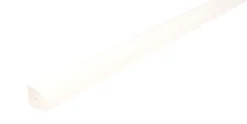 Hornbaek Kvartstafflist plast hvit – 19 x 19 x 3000 mm | Lister