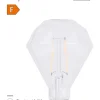 LED-filamentpære diamant 2 W E27 | Led-Pærer