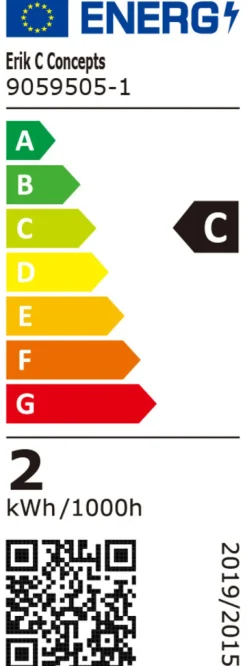 LED-filamentpærer 1,5 W E27 - 2-pk. | Led-Pærer