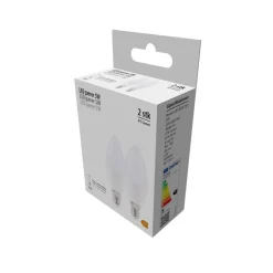 LED-kertepærer 5 W E14 - 2 pk. | Led-Pærer