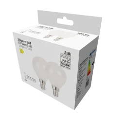 LED-kronepærer 3,6 W E14 - 2 pk. | Led-Pærer