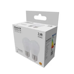 LED-kronepærer 4,9 W E27 - 2-pk. | Led-Pærer