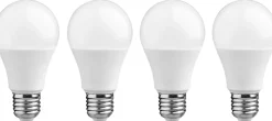 LED-pære E27 standard 4,9 W E27 4-pk. | Led-Pærer