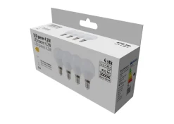 LED-pære krone 4,2 W E14 4-pk. | Led-Pærer