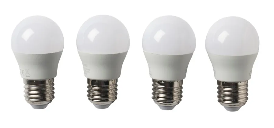 LED-pære krone 4,2 W E27 4-pk. | Led-Pærer