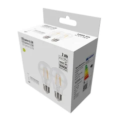 LED-pærer standard formet 6,5 W E27 - 2-pk. | Led-Pærer