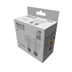 LED-pærer standard 4,9 W E27 - 2-pk. | Led-Pærer