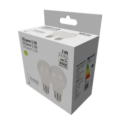 LED-pærer standard 2,7 W E27 - 2-pk. | Led-Pærer