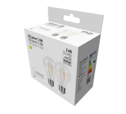 LED-pærer standard 2,9 W E27 - 2-pk. | Led-Pærer