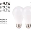 LED-pærer standart 9,5 W E27 - 2-pk. | Led-Pærer