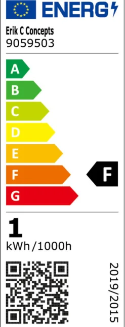 LED-pære Stripes Amber 1,4 W E27 | Led-Pærer