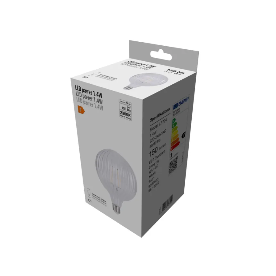 LED-pære Stripes 1,4 W E27 | Led-Pærer