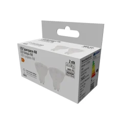 LED-spotpære 4 W GU10 - 2-pk. | Led-Pærer