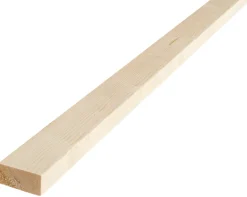 Moelven Lekter 23x48x4800 mm i gran | Ubehandlet Tre