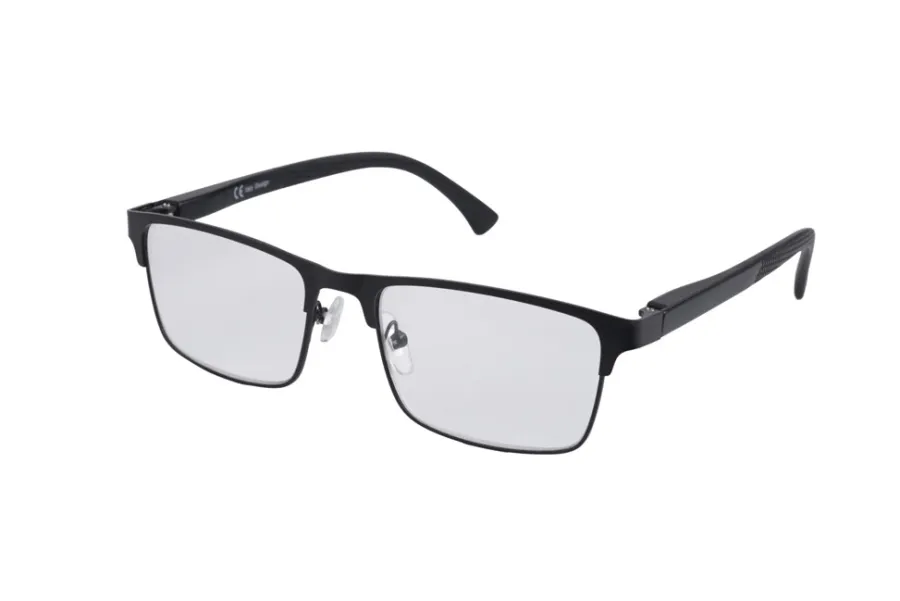 Lesebriller matt svart 2-pk. +1,0 | Personlig Pleie