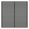 Levegg svart grunnet 180 x 180 cm | Levegger