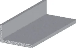 Listprofil aluminium - 10 x 15 mm x 1 meter | Profillister