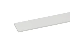 Listprofil flat hvit - 2 x 25 mm x 1 meter | Profillister