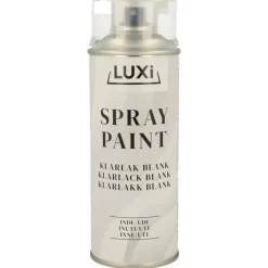 Luxi spraymaling klarlakk blank - 400 ml | Spraymaling