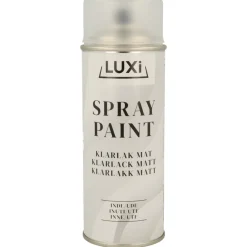 Luxi spraymaling klarlakk matt - 400 ml | Spraymaling