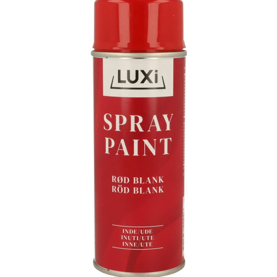 Luxi spraymaling rød - 400 ml | Spraymaling
