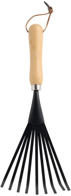 Garden Løvrive med 9 tenner bambus 35 cm - ® | River Og Raker|Håndredskaper