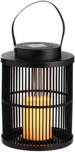 Garden Lykt med solcelle 18 x 18 x 25 cm - ® | Solcellelamper