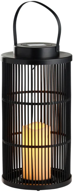 Garden Lykt med solcelle 18 x 18 x 36 cm - ® | Solcellelamper