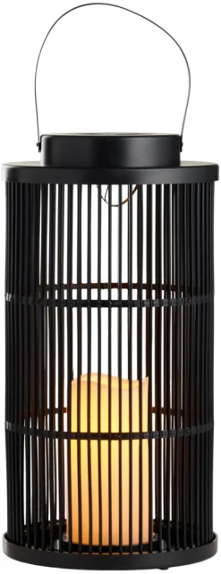 Garden Lykt med solcelle 18 x 18 x 36 cm - ® | Solcellelamper