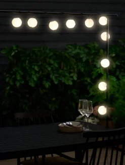 Garden Lysslynge med 10 LED-pærer - ® | Dekorativ Belysning - Utendørs