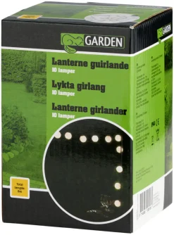 Garden Lysslynge med 10 LED-pærer - ® | Dekorativ Belysning - Utendørs